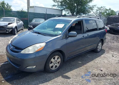 2008 Toyota Sienna Xle из США, поврежденный, VIN 5TDZK22C18S174611